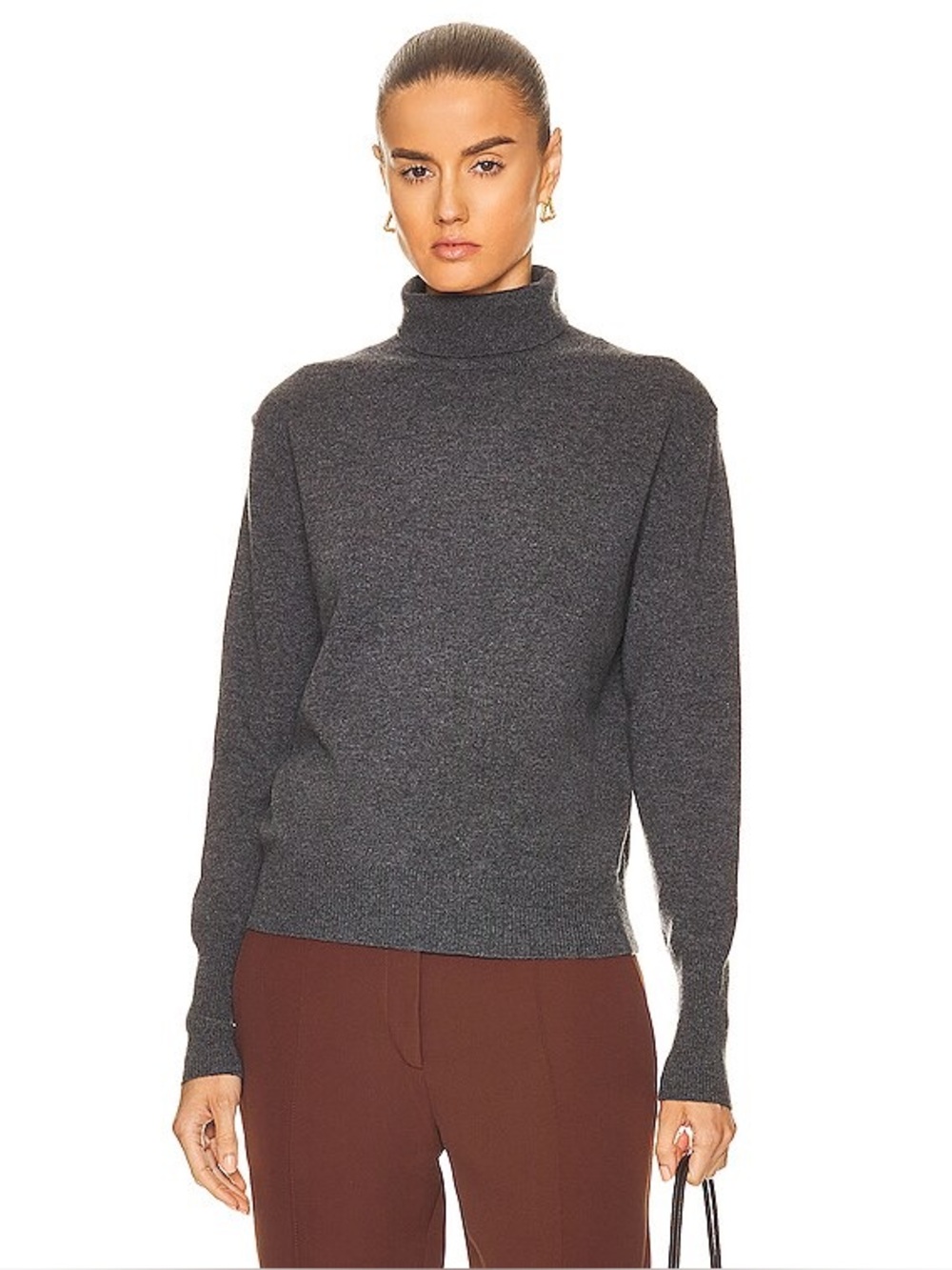 Nili Lotan Ralphie turtleneck Dark Gray Women's Sweater